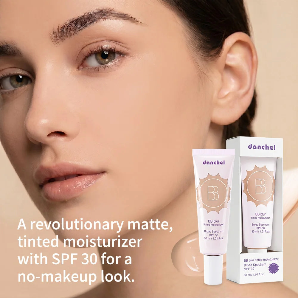 Matte Tinted Moisturizer BB Cream Long-Lasting Smooth Foundation Base Medium Coverage Blur Pores Even Skin Tone Non-greasy Makeu Oasis Select