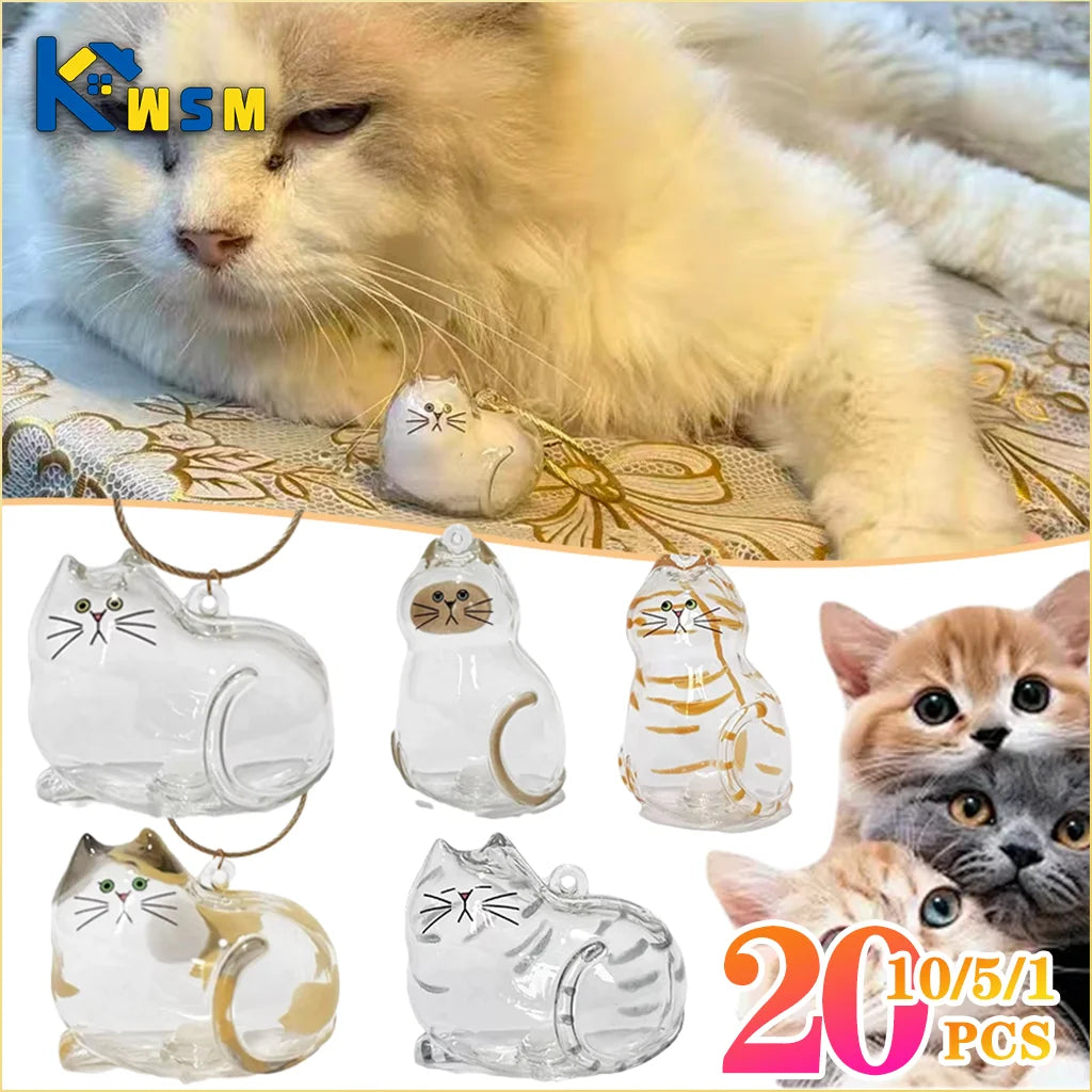Cat Hair Keepsake Keychain | Pet Fur Storage Pendant Gift