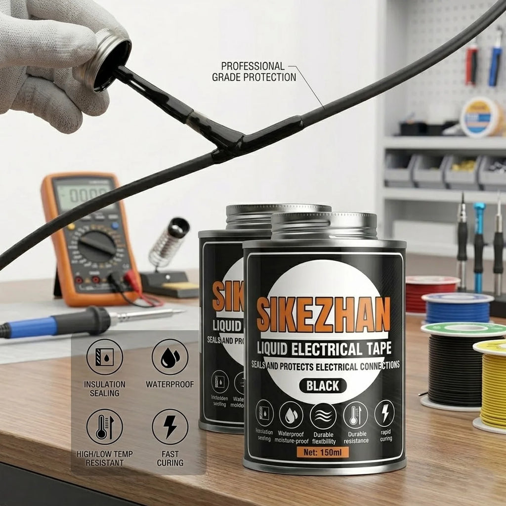 Liquid Electrical Tape Tube Fast Drying Waterproof Insulation Sealant High Temp UV Rubberized Coating Wire Cable Glue Paste Tool Oasis Select