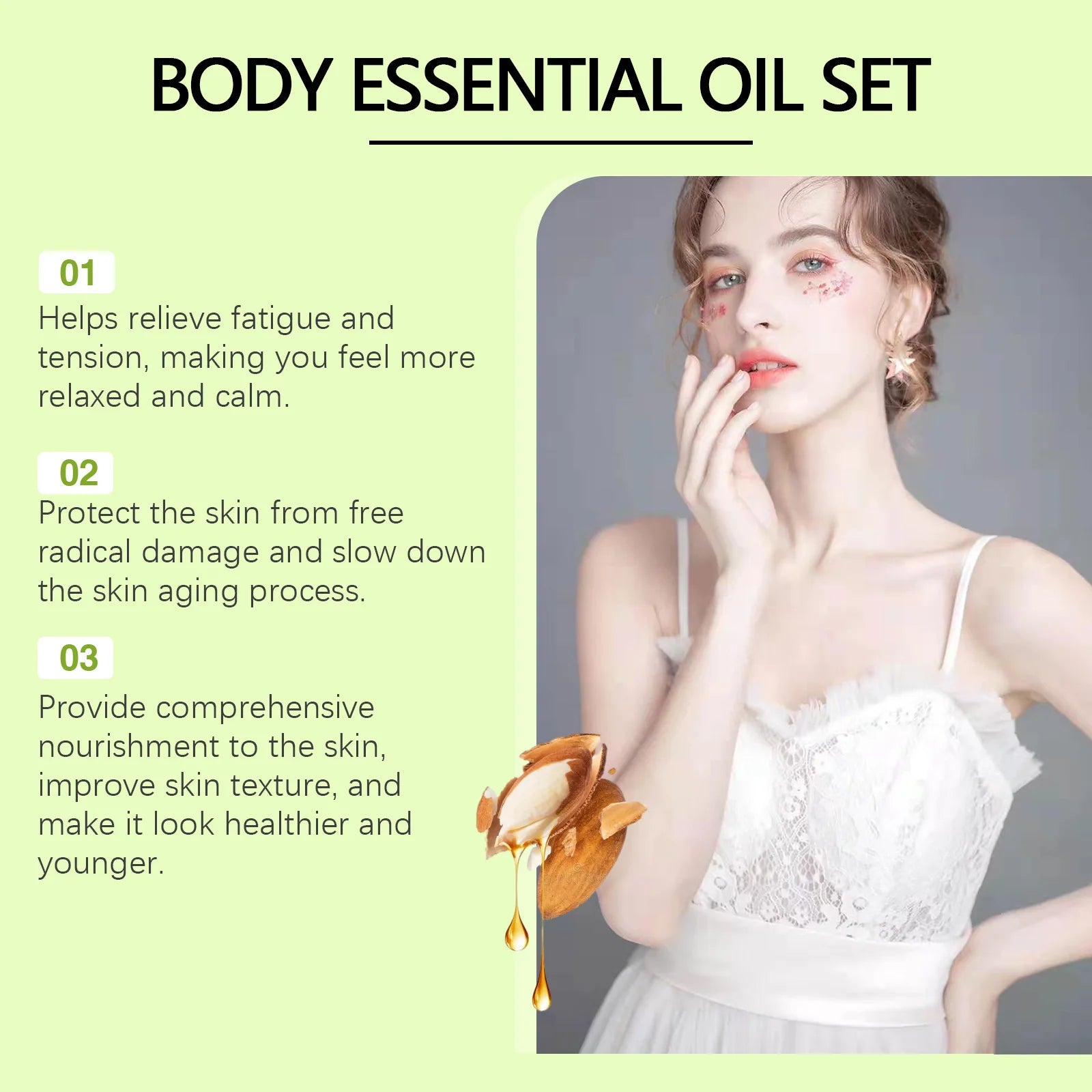 EELHOE Body Oil – Massage, Muscle Relief & Firming 100ml Massage Body Oil Oasis Select