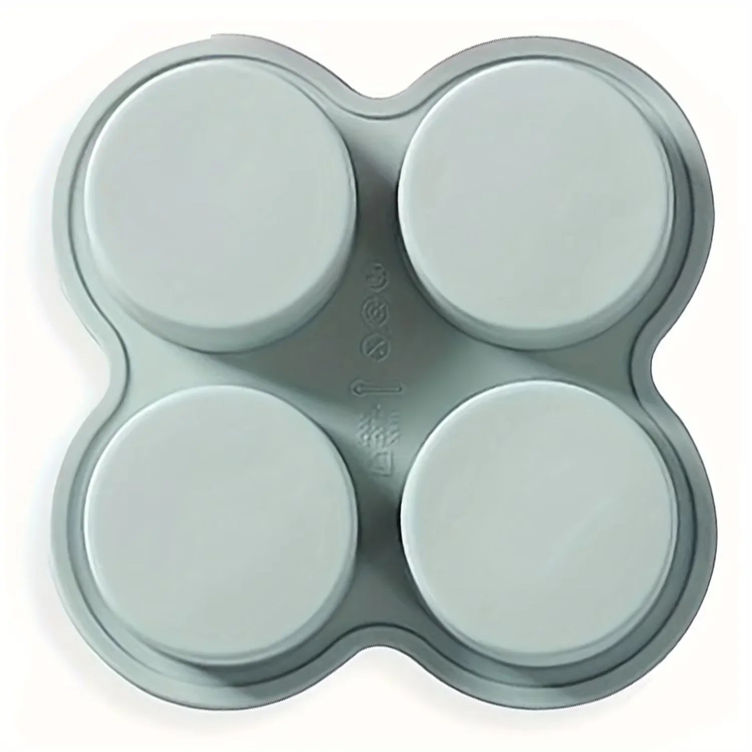 Air Fryer Egg Mold Round Shape Eggs Mold 4 Cavity Non-Stick Silicone Air Fryer Egg Pan Egg Steamer Cooking Mold Fried Egg Tool Oasis Select 1pc