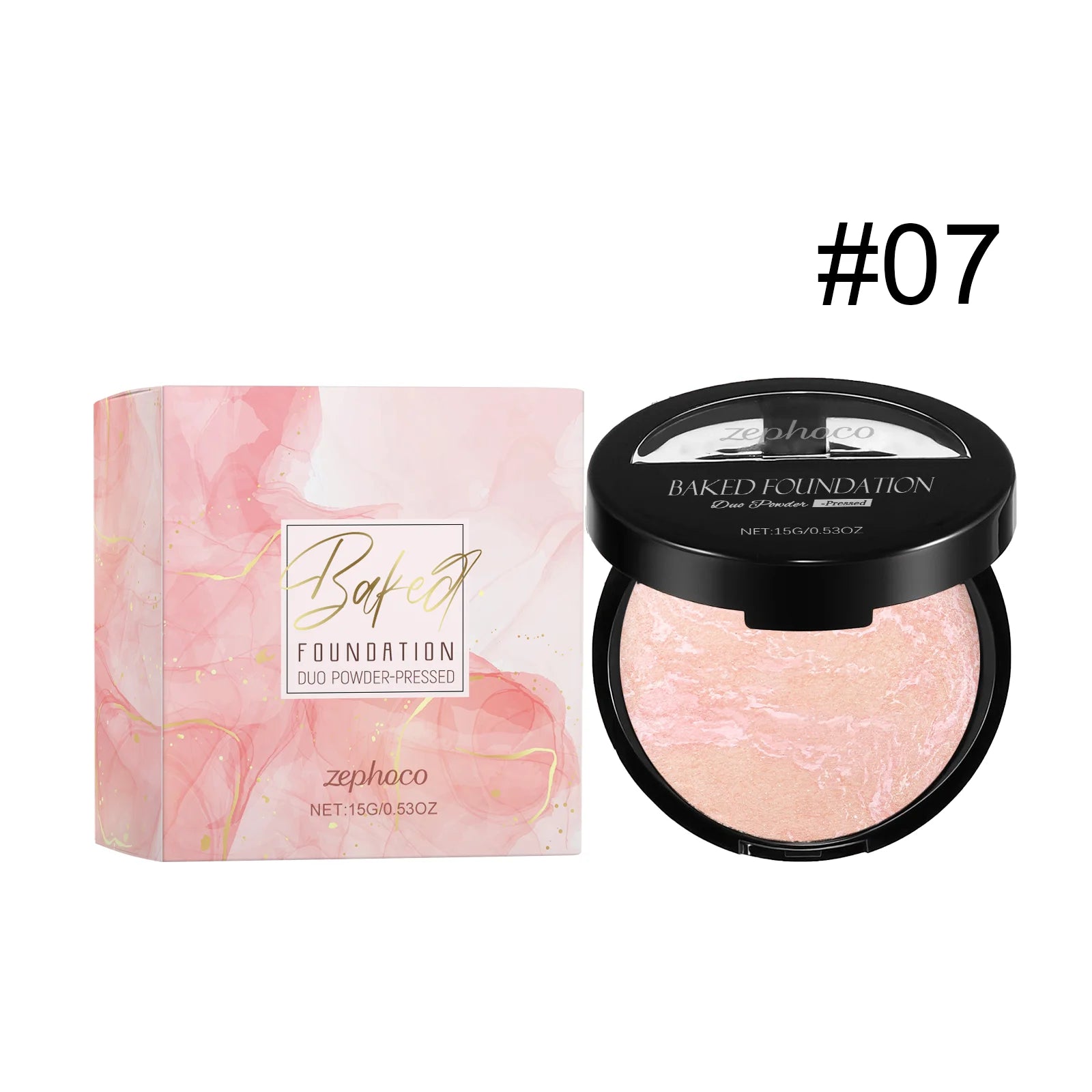 Zephoco Matte Baked Powder Foundation – Oil Control & Colour Correct Baked Powder Foundation Oasis Select G