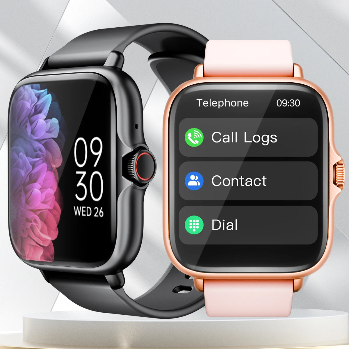 DESERTCAT 1.83" Smart Watch – Call, Sleep & Fitness Tracker