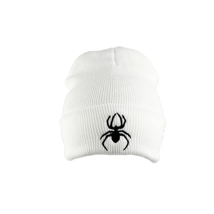 Alphabet Skull Wings Embroidered Hat Cold Hat Guapi Hat Love Embroidered Pure Acrylic Hat Trendy Brand Oasis Select 14 One size fits all