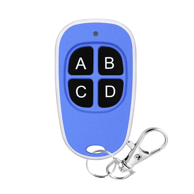 10pcs Remote Control 433mhz Car Key Garage Door Gate Opener Controller Duplicator Clone Cloning Code Oasis Select 10PCS blue