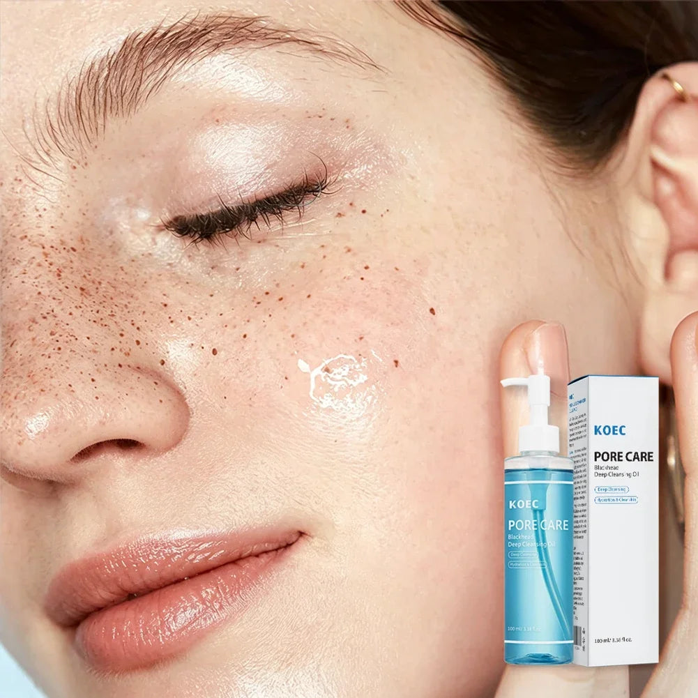 Makeup Remover Oil Purifying Pores Gentle Soothing for Face Eyes Lips Non-Tightening Refreshing Moisturizing Facial Cleanser Oil Oasis Select