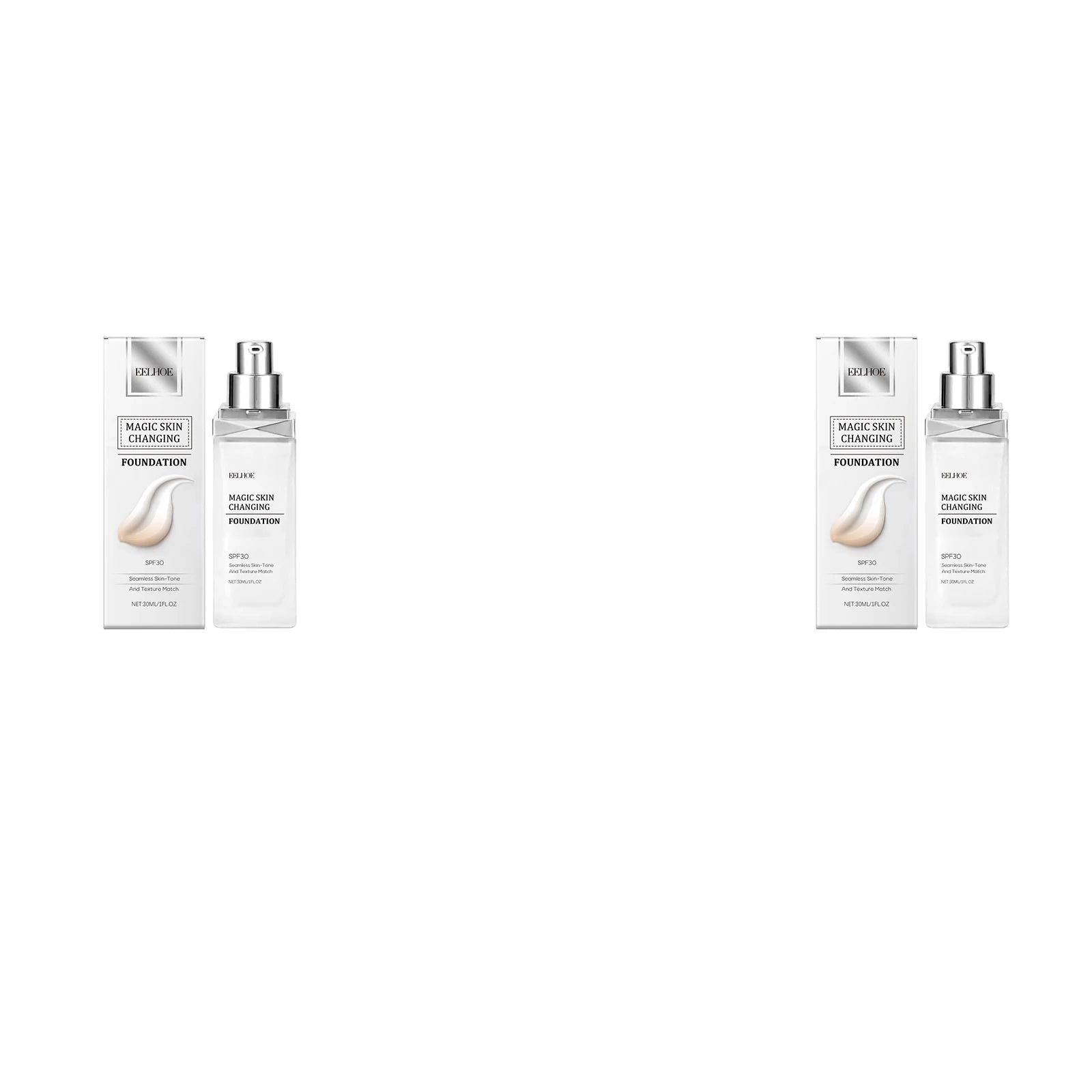 Eelhoe Color Changing Foundation SPF 30 Hyaluronic Acid 30ml