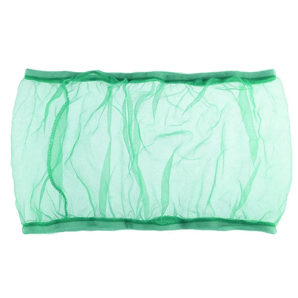 Mesh Bird Cage Cover Shell Skirt Net Easy Cleaning Catcher Guard Bird Cage Stretchy Mesh Parrot Bird Cage Net Jaula Para Pajaros Oasis Select green L