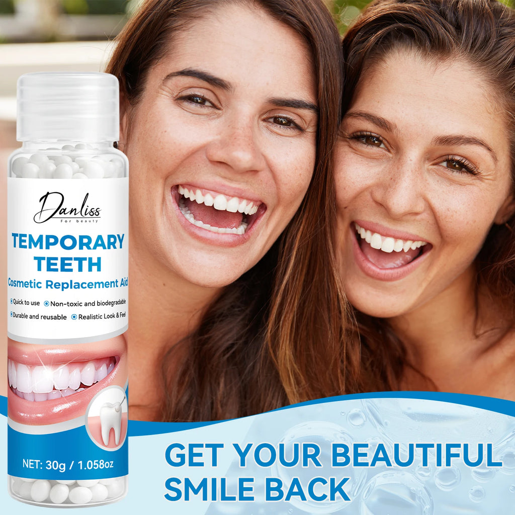 Instant Temporary Fake Teeth – Moldable Cosmetic Dental Kit