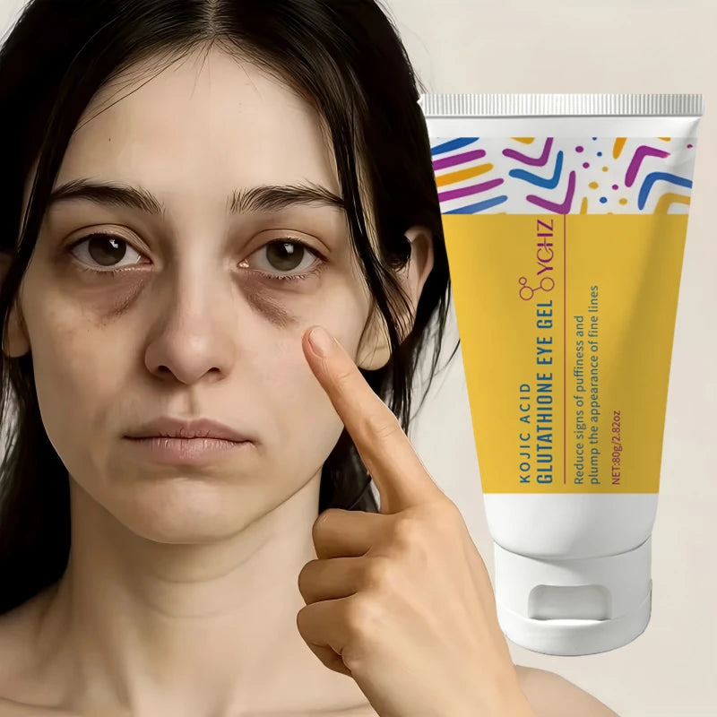 Kojic Acid & Glutathione Eye Cream – Dark Circles & Bags