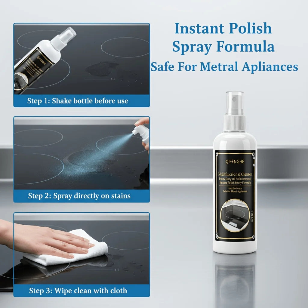 3.38oz Multipurpose Kitchen Cleaner Spray – No Disassembly Kitchen Cleaning Spray Oasis Select