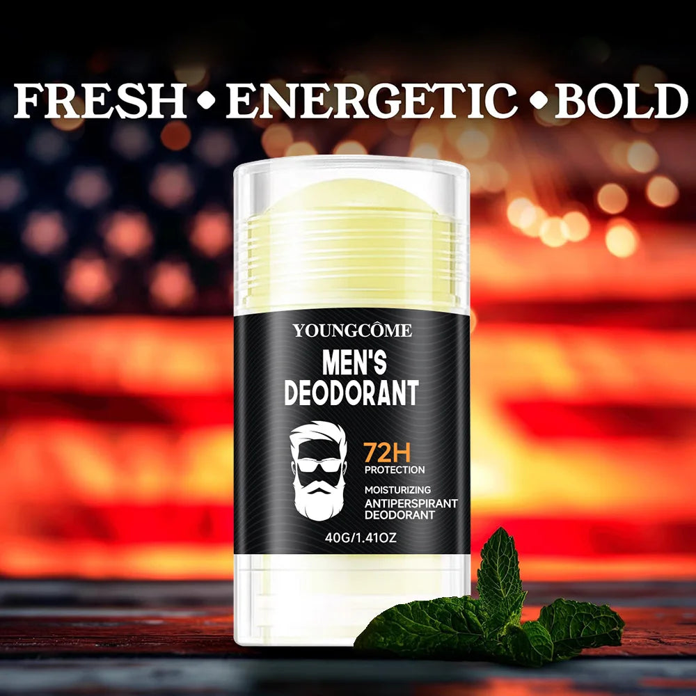 YOUNGCOME Men's 72Hr Sport Antiperspirant Deodorant Stick | 40g