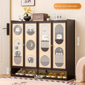 Shoe rack, multi-layer indoor integration at the entrance of the household, against the wall to enter the door to store Oasis Select Four doors and 8
