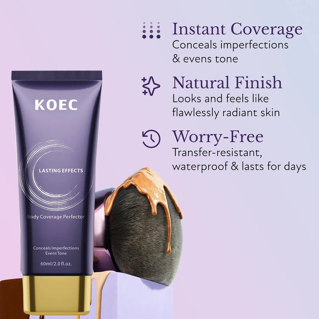 Full Coverage Waterproof Body Concealer – Tattoo & Mark Cover