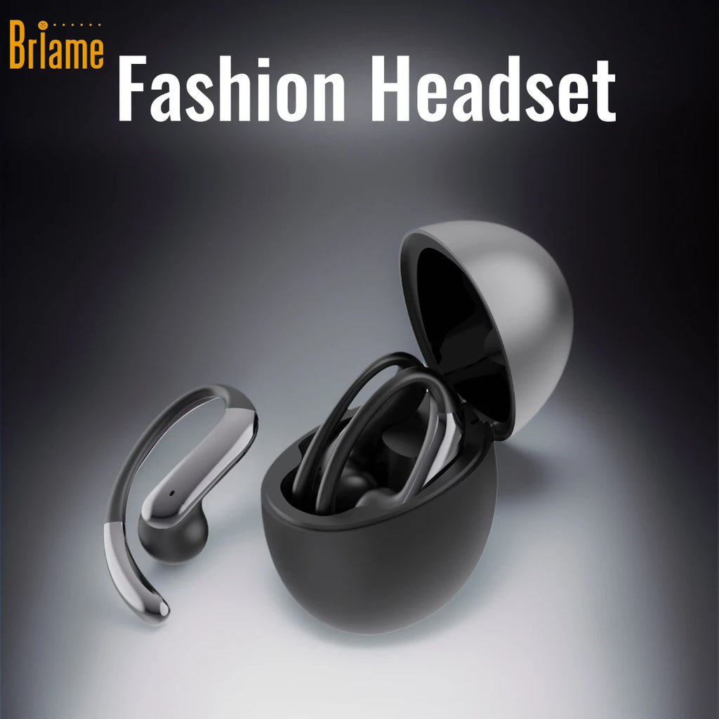 Briame Egg Earhook Wireless Bluetooth Earphones Egg Shape Hands-Free Stereo Headsets for Running And Sports Headphones Oasis Select