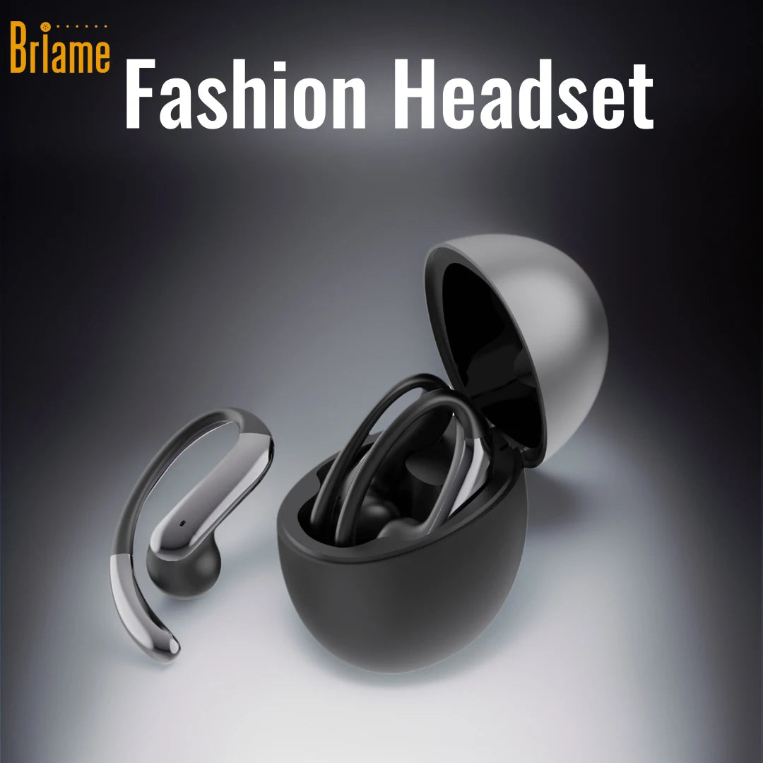 Briame Egg Earhook Wireless Bluetooth Earphones Egg Shape Hands-Free Stereo Headsets for Running And Sports Headphones Oasis Select