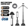 2-in-1 LED Camping Lantern & Zoom Flashlight | Rechargeable