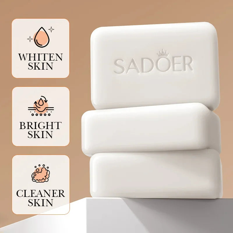Sadoer Niacinamide Arbutin Brightening Facial Soap | Face & Body Brightening Facial Soap Oasis Select