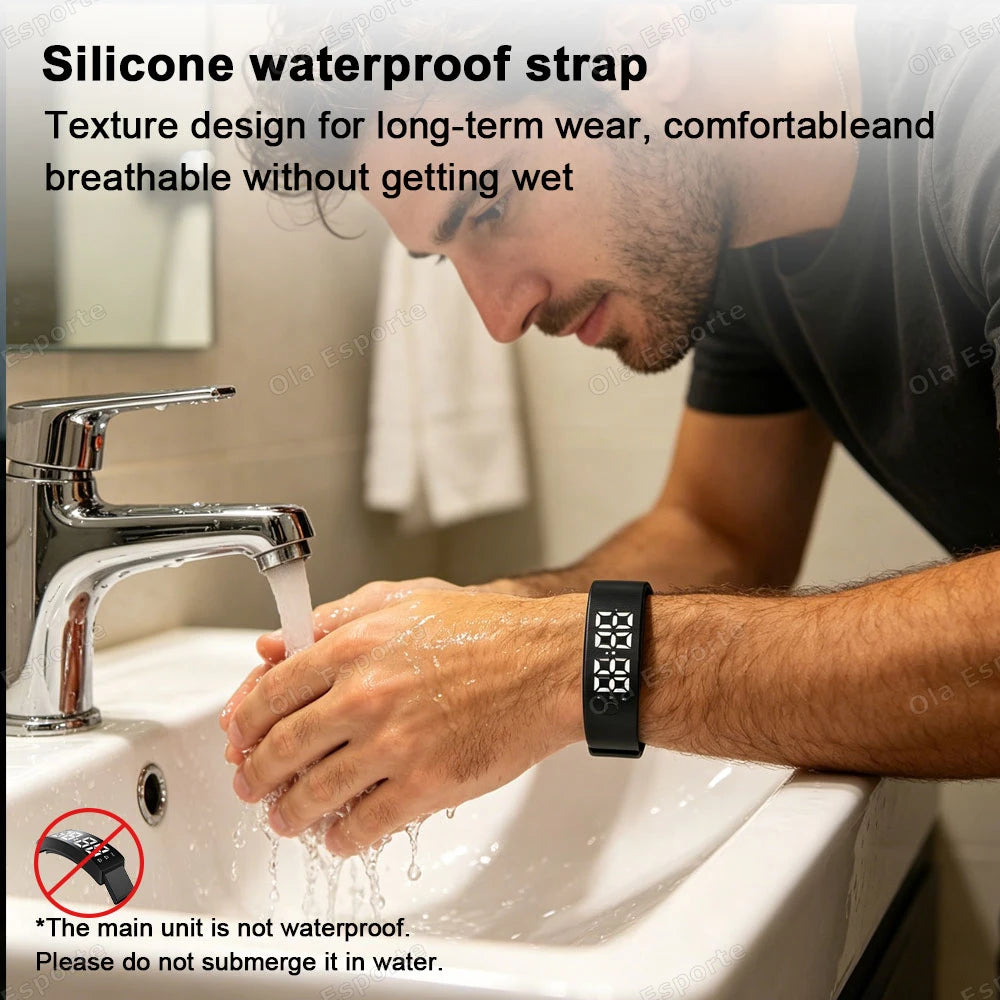 Ola Esporte LED Smart Band – Pedometer, Sleep Tracker & Alarm
