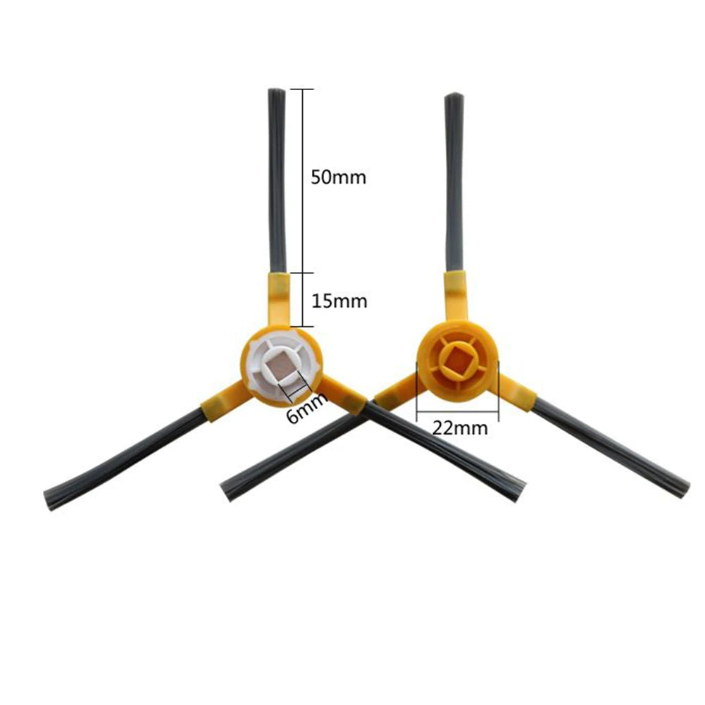 6-Pack Side Brushes for IKOHS NETBOT S15 Robot Vacuum Vacuum Replacement Parts Oasis Select