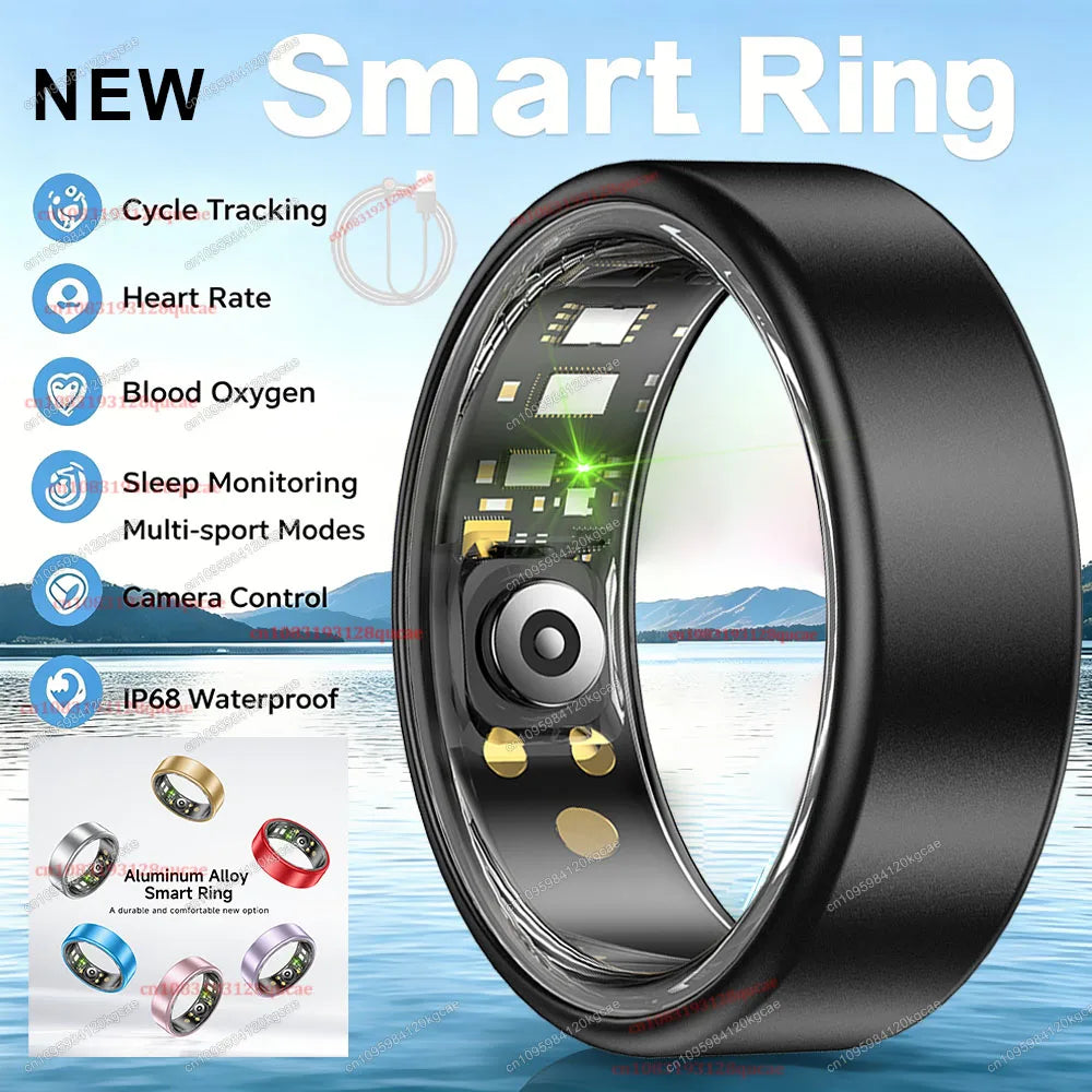 Ola Esporte Smart Ring | Heart Rate, SpO₂ & Sleep Tracker