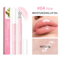 Lakerain Plumping Lip Gloss Hydrating Moisturizing Long Lasting Lip Oil Transparent Lip Tint Daily Lip Care Makeup Cosmetics Oasis Select 4Pink
