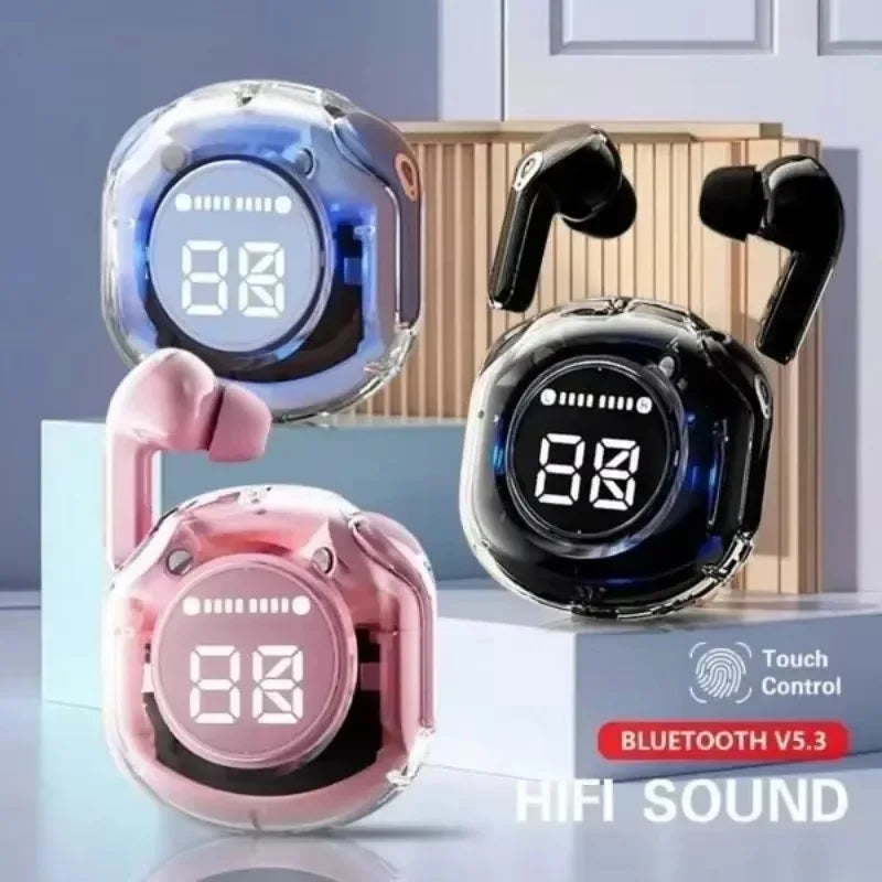 NEW T8 TWS Wireless Earphone Bluetooth 5.3 Headphones Sport Gaming Headsets Earbuds Bass Touch Control Oasis Select