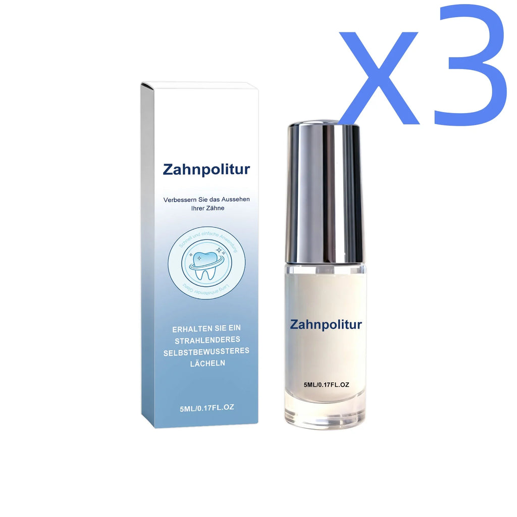 Xylitol Tooth Polish Instant Brighten Remove Stains Freshen Breath Lasting Shine Protect Enamel Wellness Easy Apply Teeth Paint Oasis Select 5ml Boxed X 3PCS