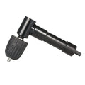 90 Degree Black Right Angle Electric Drill Corner Tool Aluminum Alloy Turning Tool Iron Chuck Adapter Narrow Space Drilling Tool Oasis Select Plastic