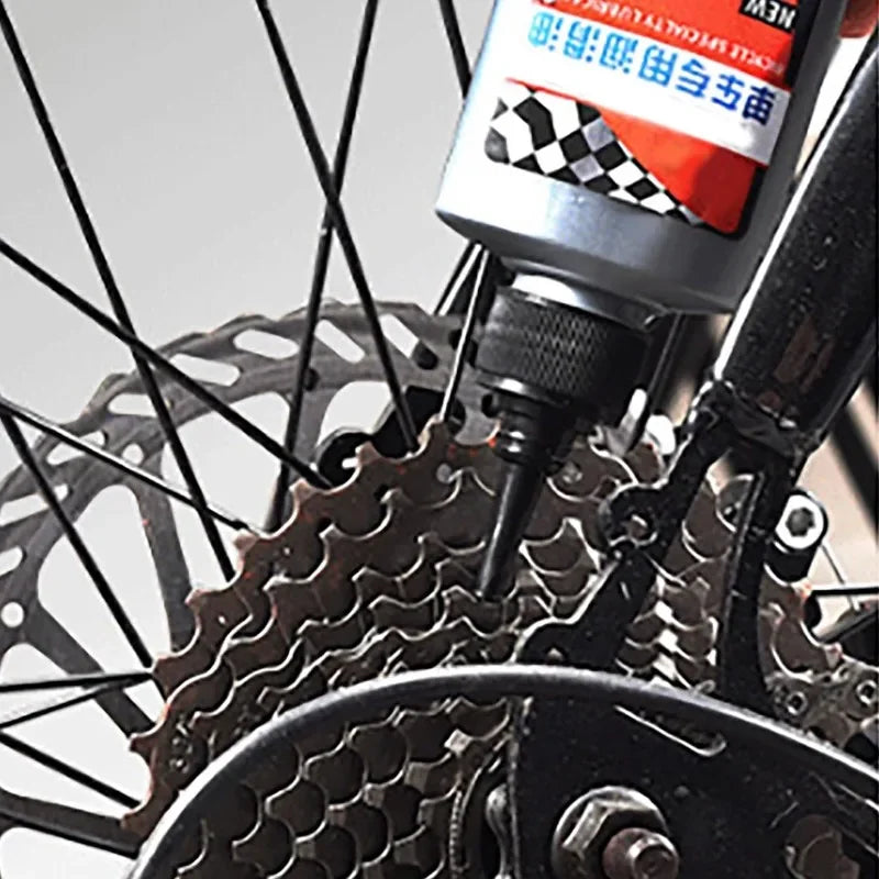 MTB Road Bike Chain Lube 100ml Bicycles Special Lubricant Mountain Bike Dry Lube Chain Oil Fork Flywheel Chain Bike Accessories Oasis Select