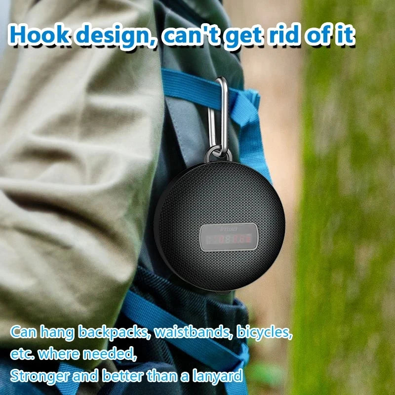 AyeBeau Portable Bluetooth Bike Speaker – IP67 Waterproof 8W
