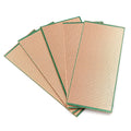5-Pack Stripboard Veroboard Uncut PCB Single-Sided 6.5×14.5cm