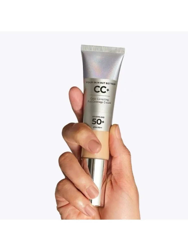 Makeup Tool Kits Concealer Cc+ Cream Spf50 Brighten Skin Tone Pores Concealer Sunscreen Makeup Whitening Liquid Foundation Oasis Select