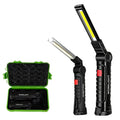 New Portable COB LED Flashlight USB C Rechargeable Work Light Magnetic Lantern Hanging Lamp with Built-in Battery Camping Torch Oasis Select W51 W52 Box