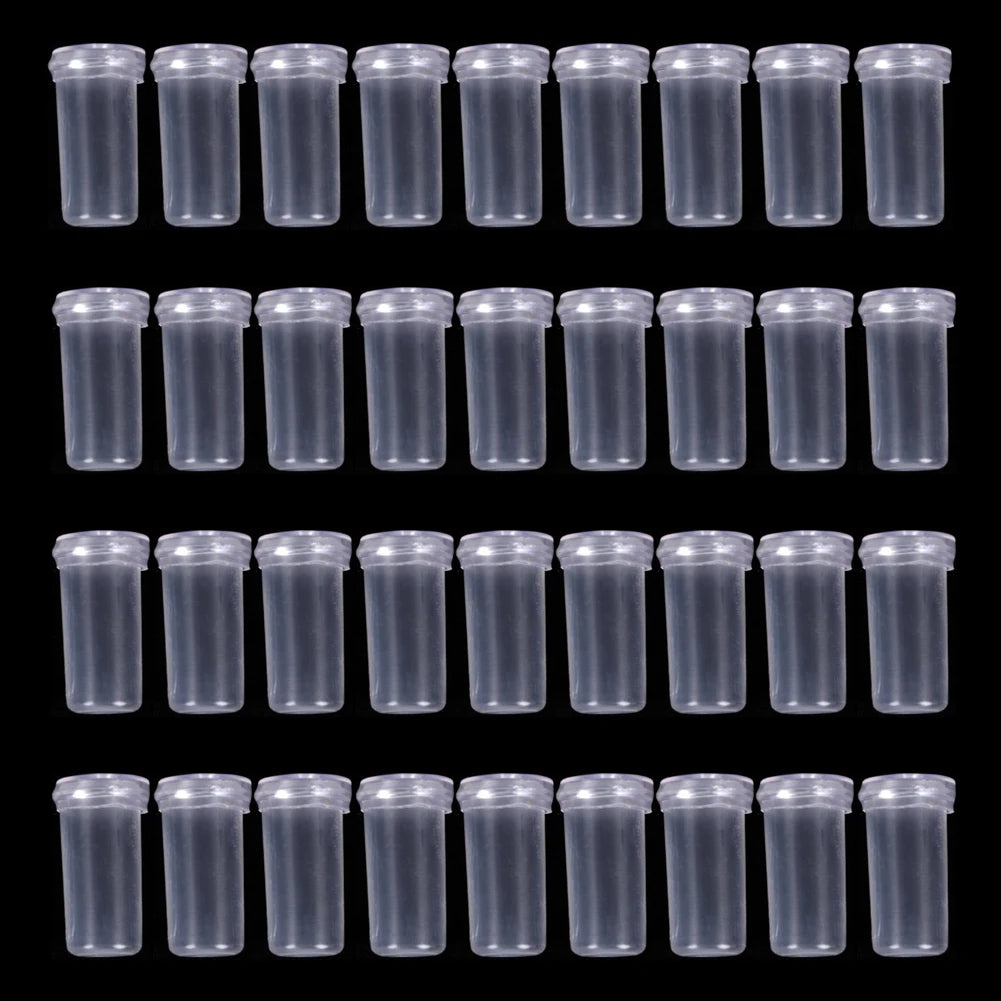 100/200Pcs Plastic Flower Water Tubes With Lids For DIY Bouquet Centerpieces Wedding Event Florist Tools Home Decor Items Oasis Select C