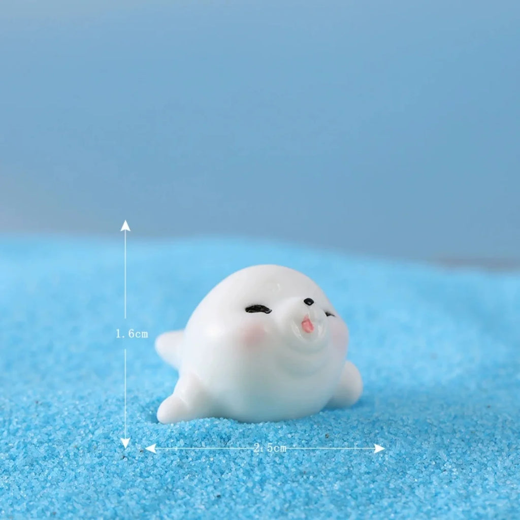 Mini Ocean Resin Animals Tiny Sea Figurines Marine Miniature Aquarium
