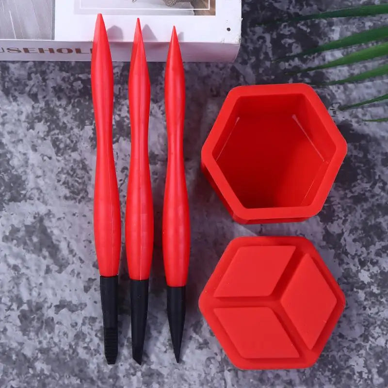 High-Quality Silicone Glue Brush Kit for DIY Projects, Portable Woodworking Tools Oasis Select A1