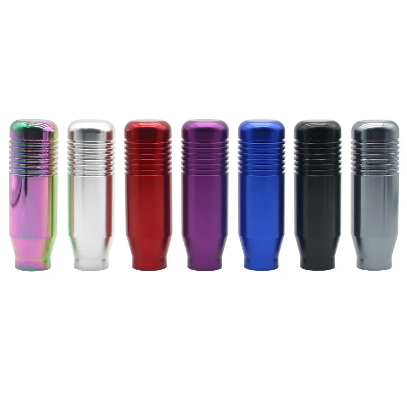 Universal 8.5cm Car Gear Shift Knob Stick Manual Transmission Aluminum Extended Gear Shifter Gear Head Knob Auto Accessories Oasis Select