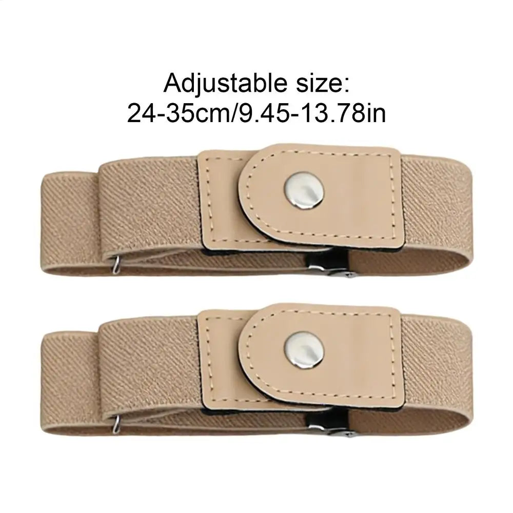 No Buckle Elastic Belt – Invisible Waist Band for Men & Women