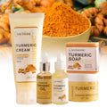 5-Piece Turmeric Skincare Set – Serum, Cream & Cleanser Skincare Gift Set Oasis Select 5pcs set