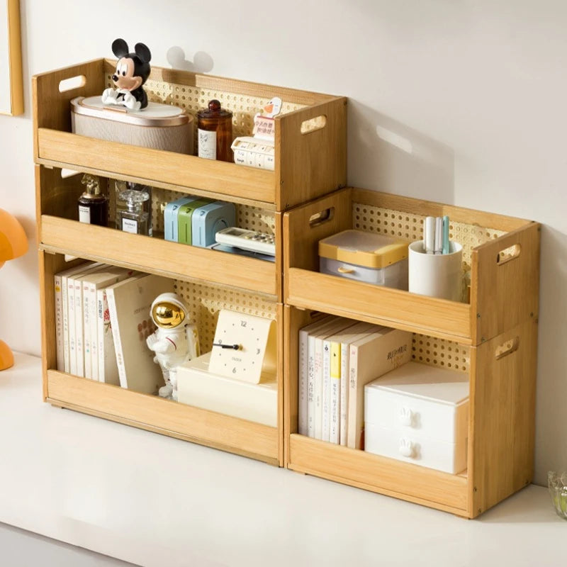 Storage basket Household imitation rattan woven storage box Grid cabinet Storage box Wardrobe Clothes sundries storage box Oasis Select