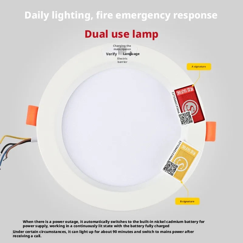 Radar Sensor LED Emergency Tube Light IP65 | 200–240V