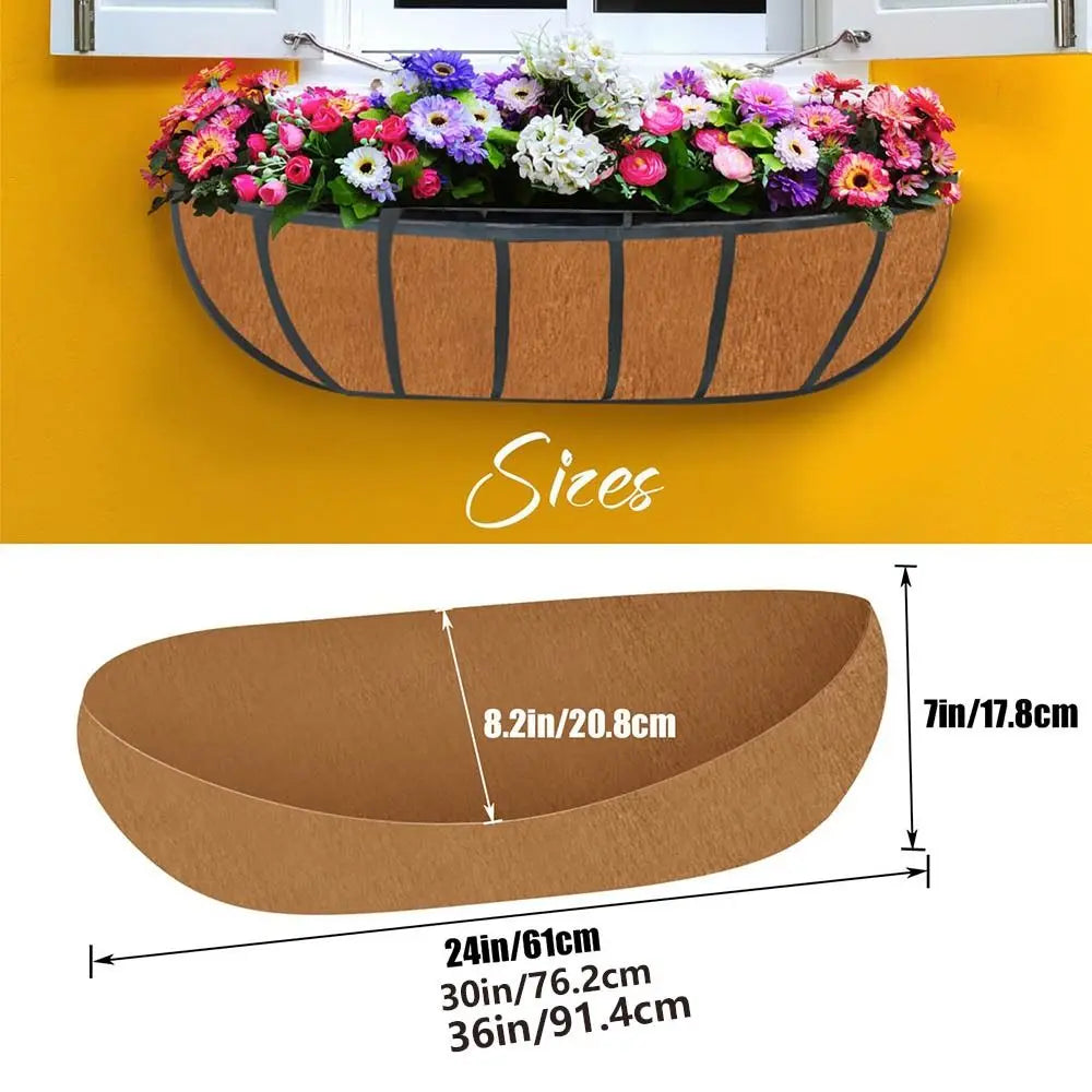 3Pcs Replacement Planter Liners Root-Friendly Water-Retentive Felt Plant Pot Liners Non-Woven Fabric Drainage-Enhanced Oasis Select