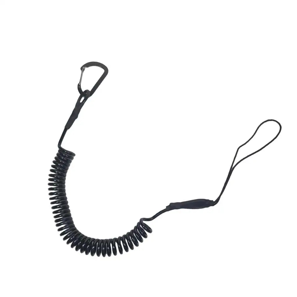6mm 3Meters Kayak Safety Paddle Leash With Aluminum Alloy Hook Inflatable Boat Canoe Paddle Keeper Oars Guardian Rope Oasis Select