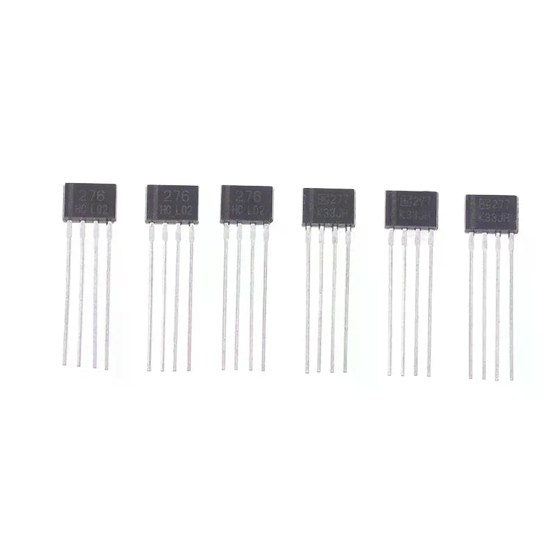 10pcs Fan Motor Hall ATS276 ATS276 AH277 YS276 EG276 276 276G 276H ATS276H ATS276G AH276 SS276 HAL276 MARKING 276 ATS277 SIP-4 Oasis Select