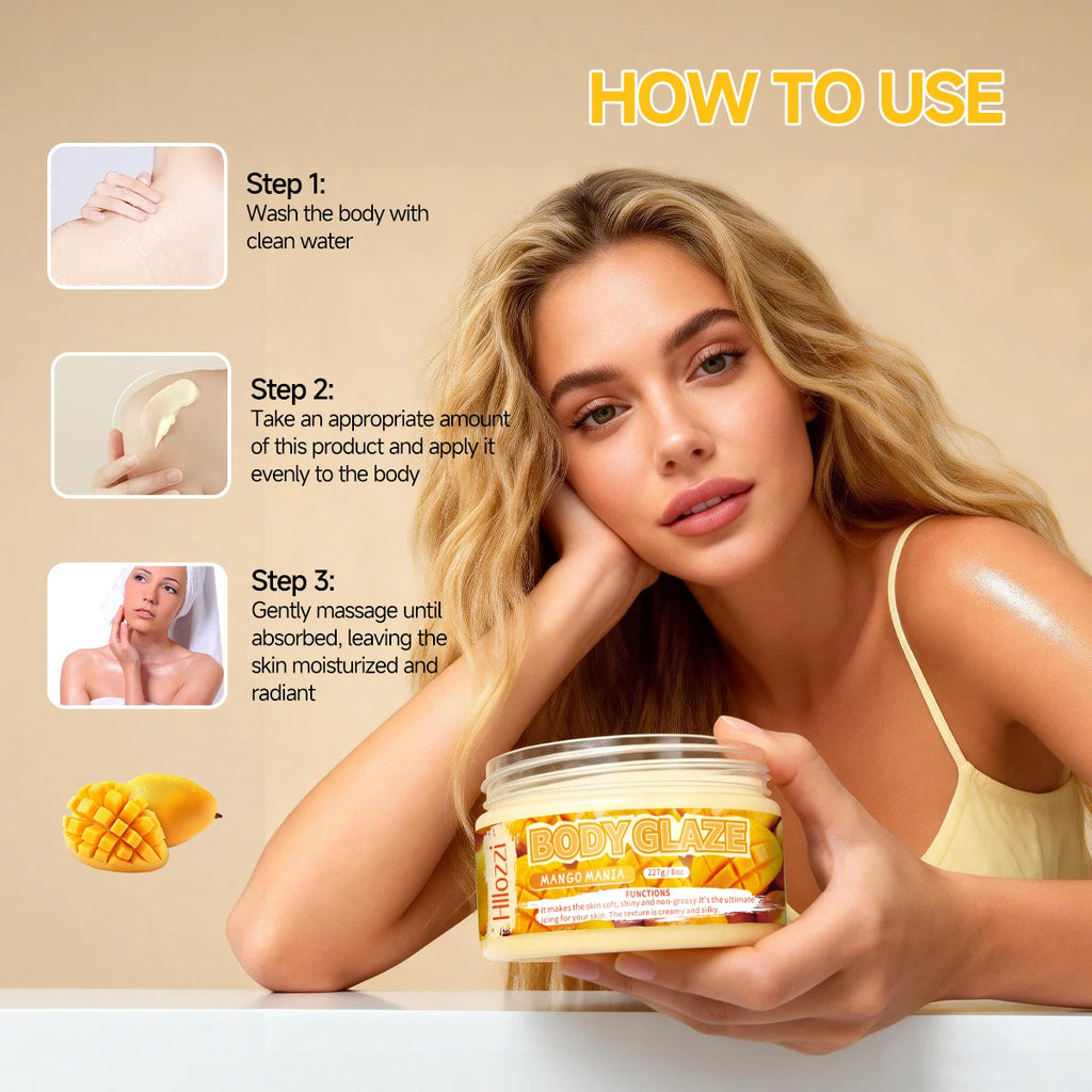 8oz 2oz Body Glaze Pistachio Moisturizes, Protects, and Repairs Skin make the skin appear lighter, brighter, or more radiant Oasis Select