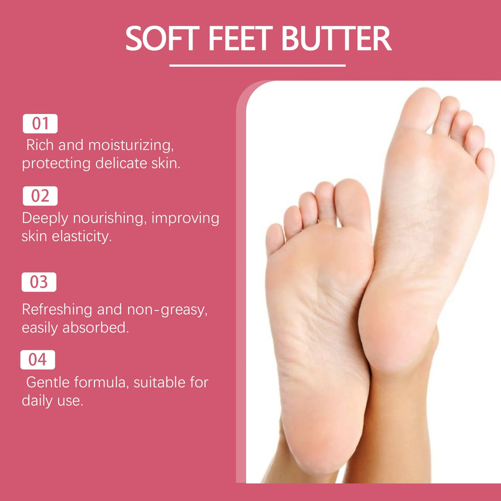 Zyvarn Soft Foot Butter Cream – Moisturizing Heel Balm 50g