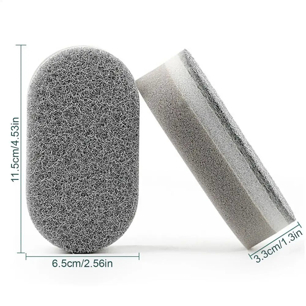 Dish Sponges Kitchen 3-Pieces Household Wash Scouring Pads Household Sponges 3-Pieces Household Scouring Pads Wash Scrub Sponges Oasis Select Grey