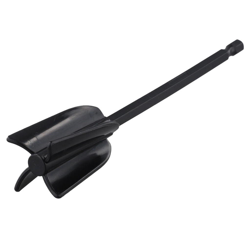 Epoxy Mixer Stick Paint Stirring Rod Putty Cement Paint Mixer Attachment With Drill Consistency Liquids Resin Head Stirrer Oasis Select Black