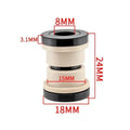 MTB Rear Shock Bushing Suspension Absorber Sleeve DU Bush ID 8mm OD 12mm 22-68mm Mountain Bike Accessories Spare Parts Oasis Select 24mm